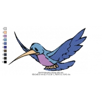 Bird Embroidery Design 92